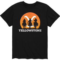 Airwaves Yellowstone Cowboy Sunset T-shirt - Black