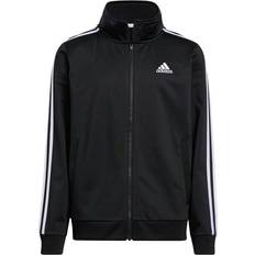 Adidas Black Outerwear Adidas Iconic Tricot Jacket Kids - Black