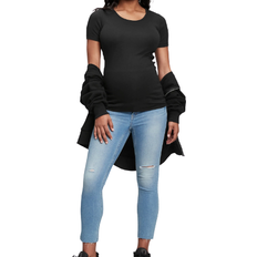 GAP Maternity Modern Crewneck T-shirt True Black (719955)