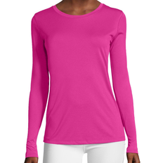 Hanes T-shirts Hanes Sport Cool Dri Performance Long-Sleeve T-shirt Women - Fresh Berry