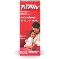 Vitamins & Supplements Tylenol Pain Fever Ages 2 11 Years 4 oz