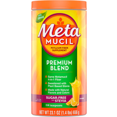 Metamucil sugar free Metamucil Premium Blend Orange Sugar Free with Stevia 23.1 oz