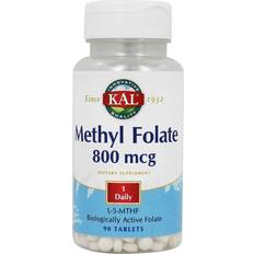 Kal Methyl Folate 800 mcg. 90 Tablets