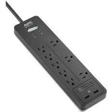 Schneider Electric PH8U2 HOME OFFICE SURGEARREST 8 OUTLETS WITH 2 USB CHARGING PORTS (5