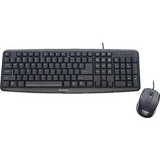 Verbatim slimline Verbatim Slimline Corded USB Keyboard and Mouse