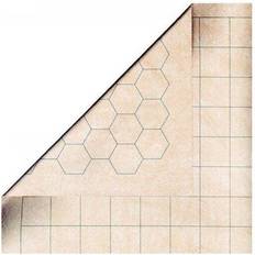 Chessex Battlemat 1" Reversible Square & Hex 60cm x 66cm Board Game