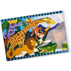 Floor Jigsaw Puzzles Melissa & Doug Safari Social 24 Pieces