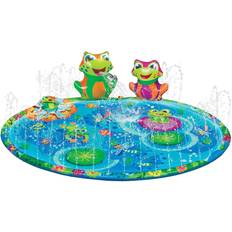 Banzai Outdoor Toys Banzai Froggy Pond Splash Mat Sprinkler, 13690FR