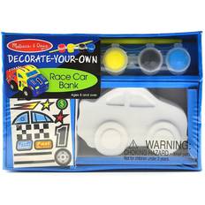 Melissa & Doug Jeux de Construction Melissa & Doug Race Car Bank, Decorate Your Own