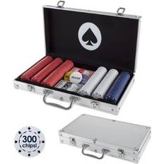 Poker chips set Trademark Poker Recreational Poker Set- 300 Chips and Case