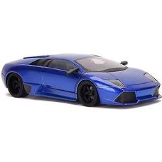 Licht Autos Jada Lamborghini Murcielago LP640 Candy Blue "Hyper-Spec" 1/24 Diecast Model Car