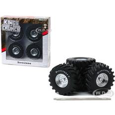 Toys GreenLight 48-Inch Monster Truck "Firestone" Wheels & Tires 6 piece Set "Kings of Crunch" 1/18