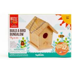 Toysmith Beetle & Bee Building Kit Wood Brown