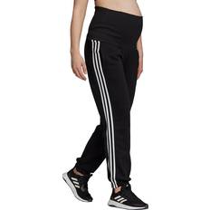 Adidas jeans adidas Essentials Cotton 3-Stripes Maternity Pants Black/White (GS8614)