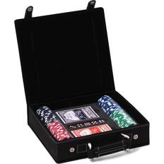 Bey-Berk Parker Black Poker Set