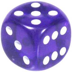 Chessex terninger Chessex D6 16mm Purple w/White (12) New