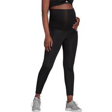 40 Degrees Maternity & Nursing Wear adidas Designed to Move 7/8 Sport Maternity Tights Legend Ink/White (HD6844)