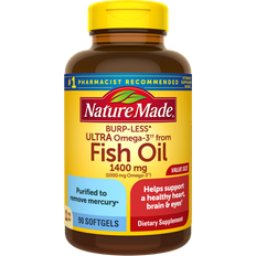 Nature Made Burp Less Ultra Omega Fish Oil 1400mg 90 pcs