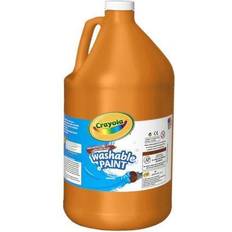 Yellow Paint Crayola Washable Paint, Orange, Gallon