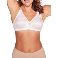 Double d bra size Bali Double Support Lace Wireless Bra - White