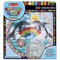 Melissa & Doug Stained Glass Made Easy Dolphins