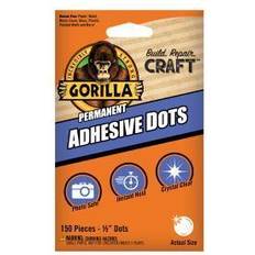 Crafts Gorilla Permanent Adhesive Dots (150 pc)