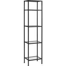 Gold Book Shelves Crosley Aimee Narrow Etagere Book Shelf 73"