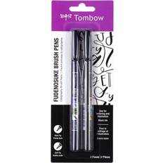 Tombow Fudenosuke Brush Pen 2-Pack