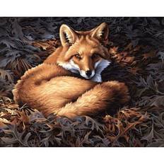 Dimensions Sunlit Fox Counted Cross Stitch Kit 14"X11" 14 Count