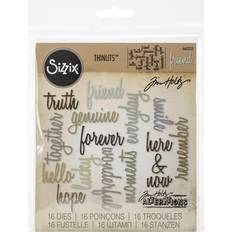 Tim Holtz Thinlits Die Set 16-pack