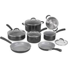 Glass Cookware Sets Cuisinart Ceramica XT Cookware Set with lid 11 Parts