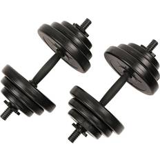 Sunny Health & Fitness Vinyl Dumbbell Set 2x40lb