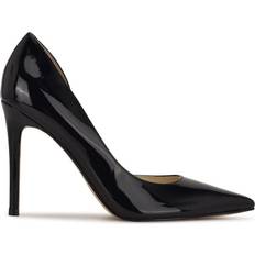 Nine West Slip-On Heels & Pumps Nine West Folowe D'Orsay - Black Patent