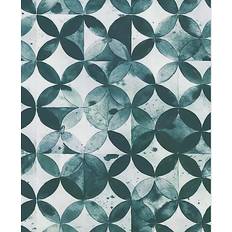 Green Wallpapers RoomMates Moroccan Tile Peel And Stick (RMK11355RL)