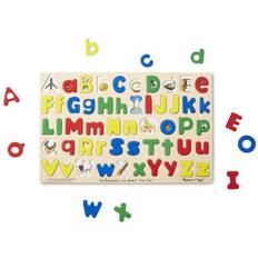 Classic Jigsaw Puzzles Melissa & Doug Upper & Lower Case Alphabet