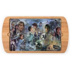 Rubber Serving Platters & Trays Picnic Time Star Wars Parawood Billboard Serving Tray