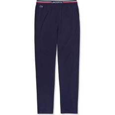 Lacoste XXL Pants Lacoste Jersey Three-Tone Waistband Pyjamas Lounge Pants - Navy Blue