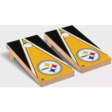 Victory Tailgate Pittsburgh Steelers Triangle Cornhole Board Set