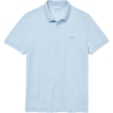 Lacoste Paris Regular Fit Stretch Cotton Piqué Polo Shirt - Light Blue