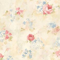 Manhattan Comfort Accentuations Waterbury Floral Wallpaper