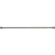 iDESIGN 78470 Duschvorhangstange Edelstahl 66 - 107 cm