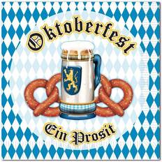 Servietter Oktoberfest Ein Prosit 16-pak