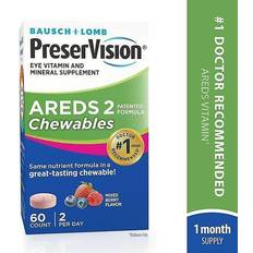 Areds 2 vitamins Bausch & Lomb PreserVision AREDS 2 Chewables 60ct