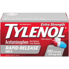 Vitamins & Supplements Tylenol Extra Strength Rapid Release Caplets 100ct