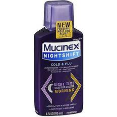 Mucinex Mucinex Nightshift Cold & Flu Liquid 6oz