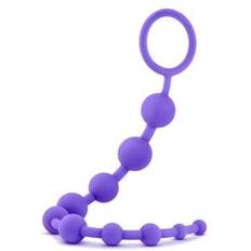 Blush Novelties Luxe Silicone 10 Beads Purple