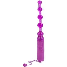 CalExotics Waterproof Vibrating Anal Beads Purple