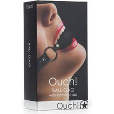 Billiga Gags Sexleksaker Ouch! Ball Gag, svart