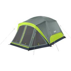 Coleman Skydome Tent 4P Scrn Rm Rockgrey C001