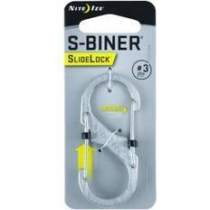 Camping & Outdoor Nite Ize #3 Stainless Locking S-Biner Gray #3